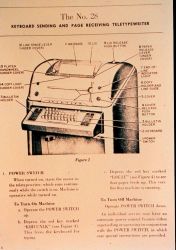 Advertising brochure for teletypewriter used by Weather Service Image