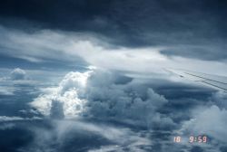 Wide angle view of the classical cumulonimbus complex Image