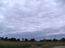 Wave clouds over eastern Wisconsin Image