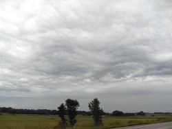 Wave clouds over eastern Wisconsin Image