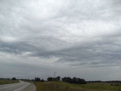 Wave clouds over eastern Wisconsin Image