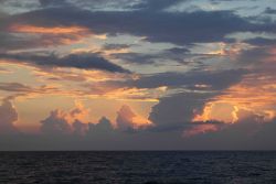 Sunset in the Gulf of Mexico Image