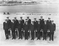 Wardroom of the Coast and Geodetic Survey Ship EXPLORER. Image