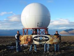 Greetings from Lonyearbyen, Norway! NOAA along with NASA and other international space agencies through agreements with the Norwegian Space Agency use Image