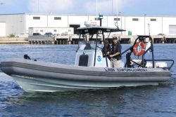 Greetings from Florida! NOAA Fisheries Office for Law Enforcement (OLE) special agent Rich Chesler takes a break from conducting complex criminal and  Image