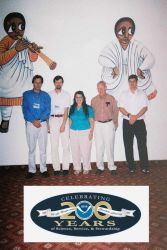 Greetings from Addis Ababa, Ethiopia! NOAA scientists Tim Fuller-Rowell, Mihail Codrescu, Karen O'Loughlin, David Anderson, Justin Mabie , and Stefan  Image
