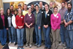 Greetings from Connecticut! Twelve employees of commercial and restoration shellfish hatcheries gathered at NOAA's Northeast Fisheries Science Center  Image