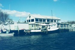 The staging area at Greenwich Bay, RI Image