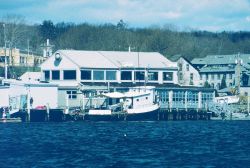 Another view of the staging are and the Snug Harbor, Greenwich Bay, RI. Image