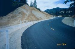 The road leading to Iron Mountain Mine. Image