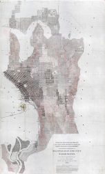 Detailed Coast and Geodetic Survey topographic sheet of Seattle Image