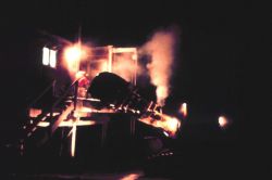 Delivering supplies to the Clean Air Facility in Antarctic winter darkness Image