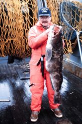 Ling cod caught off Biorka Island, Sitka Sound Photo