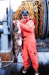 Ling cod caught off Biorka Island, Sitka Sound Photo