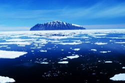 Beaufort Island in the Ross Sea Image