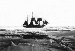 LA BELGICA in the ice on March 5, 1898 Image