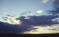 Clouds at Pelican Creek Image