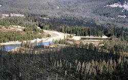 Trail Creek fire Image