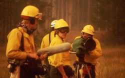 Close up of film crew working - Media Image