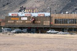 Front Stree in Gardiner, Montana Image