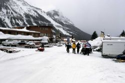 Cooke City, Montana in the winter Image