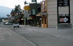 West Yellowstone street scene Image