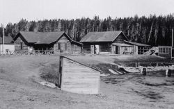 War Department Station at Old Faithful Image