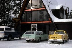 Winter contact station in West Yellowstone Image