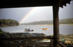 Fishing Bridge fish dock Image