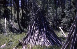 Wickiup on Wigwam Creek, now called Wickiup Creek - History - Indians Image