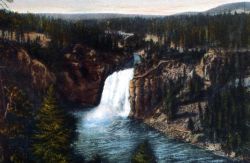 Postcard of the Upper Falls Image