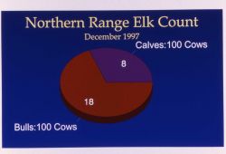 1997 Northern Range Elk Count - graphic Image