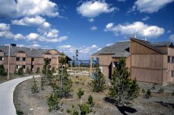 Lodging units at Grant Village Image