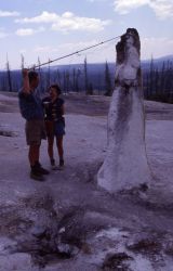 Researchers at Monument Geyser Basin Image