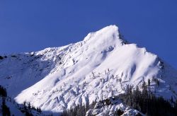 Republic Mountain in winter Image