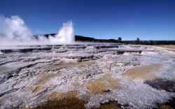 Great Fountain Geyser area - Midway & Lower Geyser Basin Photo