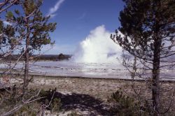 Great Fountain Geyser - Midway & Lower Geyser Basin Photo