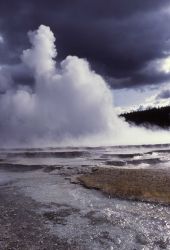 Great Fountain Geyser - Midway & Lower Geyser Basin Photo