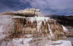 Minerva Springs & Terrace - Mammoth Hot Springs Image