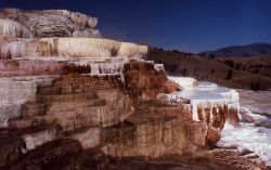 Minerva Springs & Terrace - Mammoth Hot Springs Image