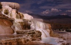 Minerva Terrace - Mammoth Hot Springs Image