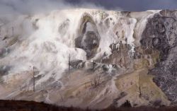 Main Terrace - Mammoth Hot Springs Image