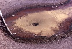 Unnamed spring southeast of Recess Spring - Hot Springs, Norris Geyser Basin Image