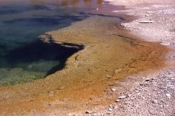 Rainbow Pool - Hot Springs, Upper Geyser Basin Image