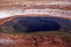 Liberty Pool - Hot Springs, Upper Geyser Basin Image