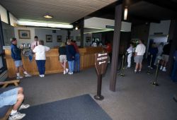 Registration desk at Canyon Village Image