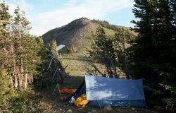 Camp near Mt Langford Image