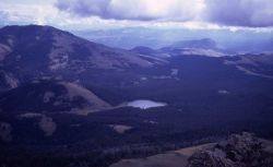 Cache Lake as seen from Electric Peak Image