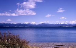 Yellowstone Lake as seen from Bridge Bay Image