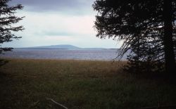Yellowstone Lake as seen from Park Point Image